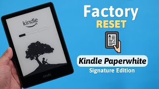 How to Force Restart Kindle Paperwhite Signature Edition!