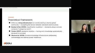‘Infrastructuring’ inclusive open access: the case of DOAJ journal indexing criteria