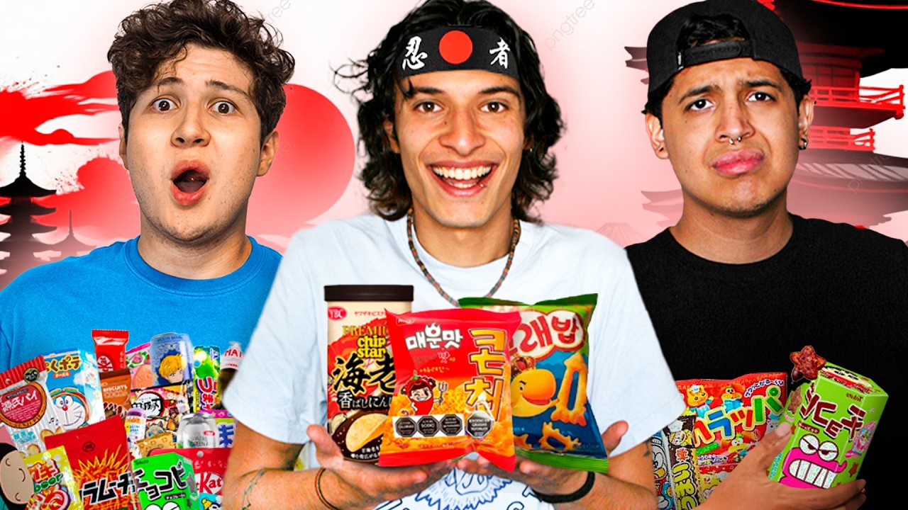 Probando Dulces Japoneses con E-MasterSensei