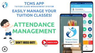Tuition Class Management System (TCMS) | Attendance Management Feature Demo | Easy Student Tracking screenshot 5