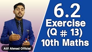 exercise 6.2 class 10 question no 13 | 10th class maths chapter 6 | ex 6.2 q 13