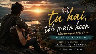Tu Hai, Toh Main Hoon (Because You Are, I Am) Acoustic Ballad Version-by Yamakant Sharma