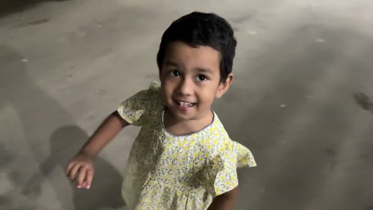 Ayesha Siara walking at Mymensingh city. City night life.Govt. laboratory school 