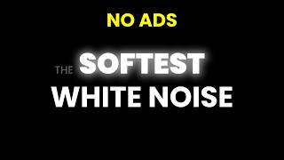 (No Ads) Cozy Soft White Noise Ever - Black Screen for Studying screenshot 5