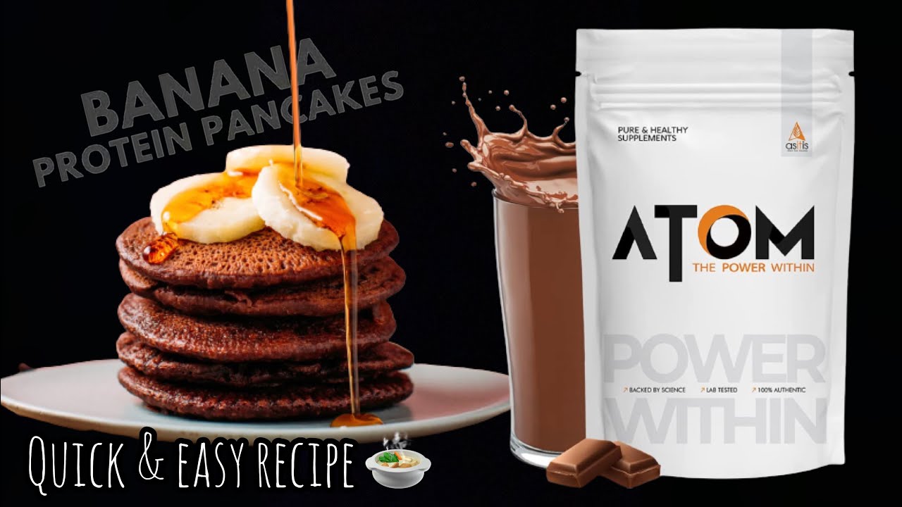 Quick & Easy Recipe Protein 🥞 using Atom Beginners Whey Protein 