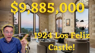 Inside a 1920's Art Nouveau Castle in Los Feliz, California! | Realtor Reacts