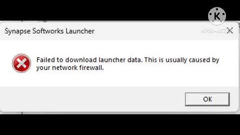Fix Synapse X Failed to download launcher data due to Firewall | Synapse X Failed To Download