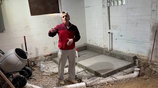 Pour No. 2 in Basement Slab Replacement