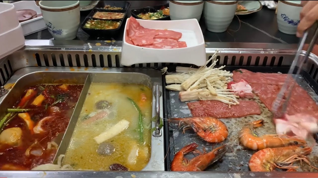 Duo Lao Hot Pot& BBQ in Toul Kork Food and travel story YouTube