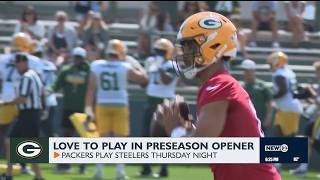 Love playing in preseason opener