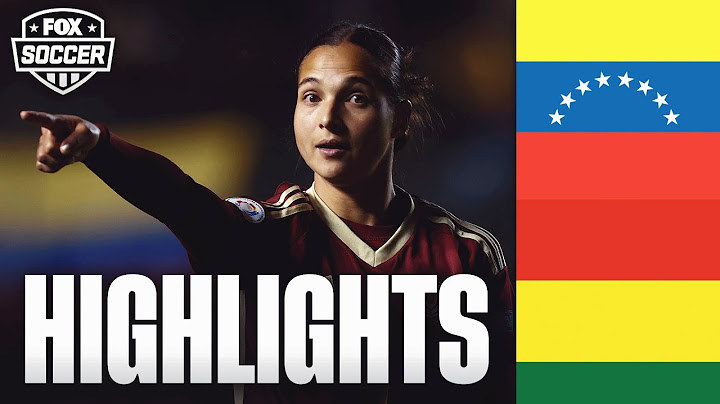 Venezuela vs. Bolivia 2025 Copa América Femenina Highlights | FOX Soccer