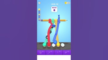 Tangle master 3D / New iOS game play #737 #shorts