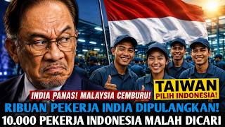 Taiwan Sends Thousands of Indian Workers Home! Now Seeking 10,000 Indonesians Instead!