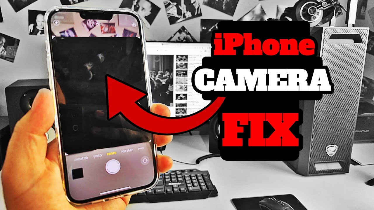 iPhone black camera fix / iPhone camera app is frozen or missing