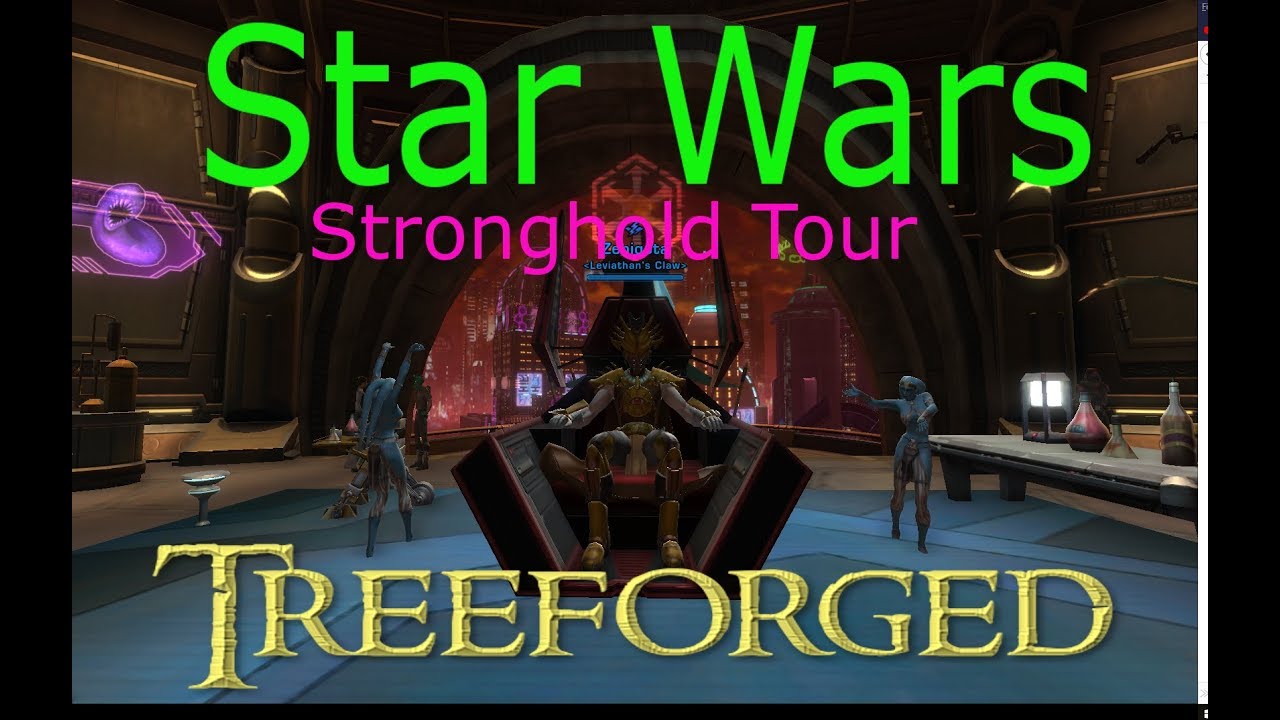 Nar Shaddaa Stronghold tour  Star Wars the old republic - Treeforged
