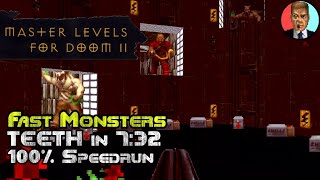 Celebrity [World Record] UV Fast Speedrun of TEETH Map 31 in 7:32 (Master Levels) Net Worth