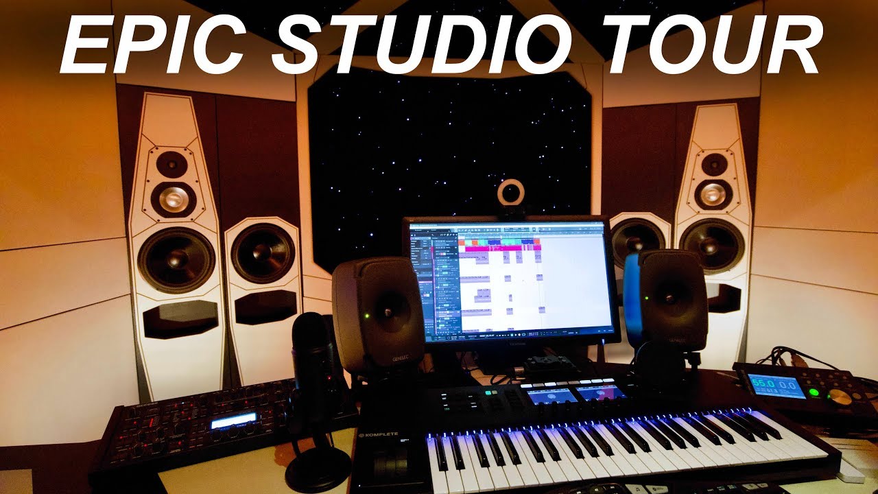 INSANE RECORDING STUDIO TOUR 