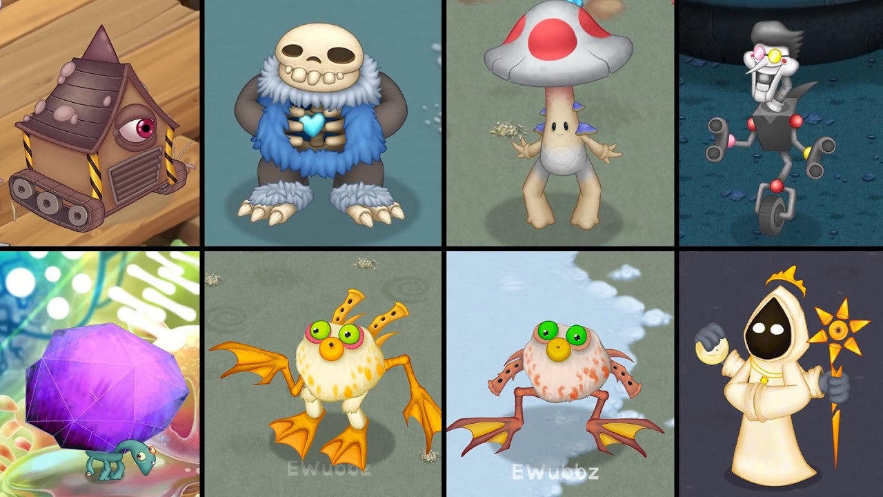 ALL Monsters Fanmade | My Singing Monsters