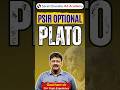 Plato: Western Political Thought | PSIR Optional Paper 1 | UPSC Mains | Sarat Chanrda IAS Academy