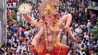 Mumbai cha raja visrajan 2018 ganeshgalli - ganesh chaturthi |
mumbaicha aagman g...