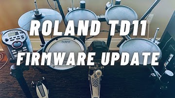 Roland TD-11 Update/Upgrade the Firmware: Step-by-Step Guide