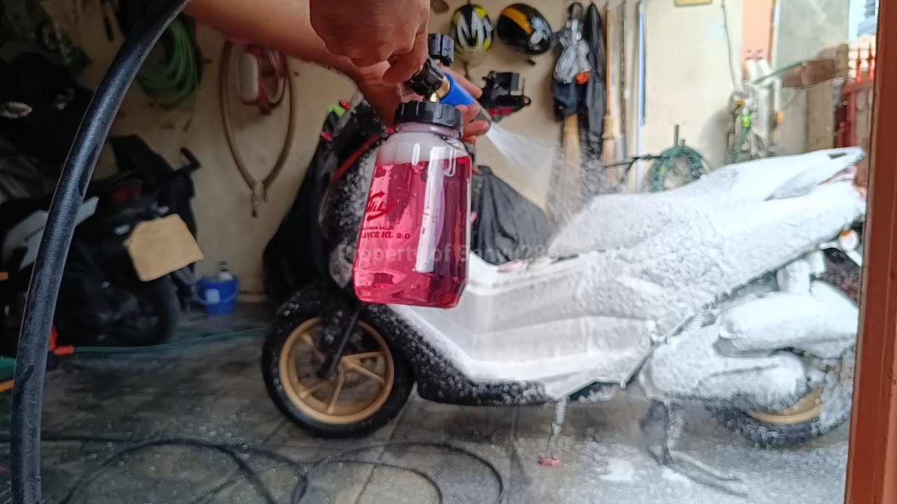 UNBOXING / REVIEW BOTOL TABUNG SABUN FOAM LANCE H&L 2.0 SNOW WASH UNTUK JET CLEANER LAKONI LAGUNA 70