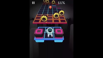 Rolling Sky Level 13 Deep Space and Bonus 1 Illusion All Gems 100% clear