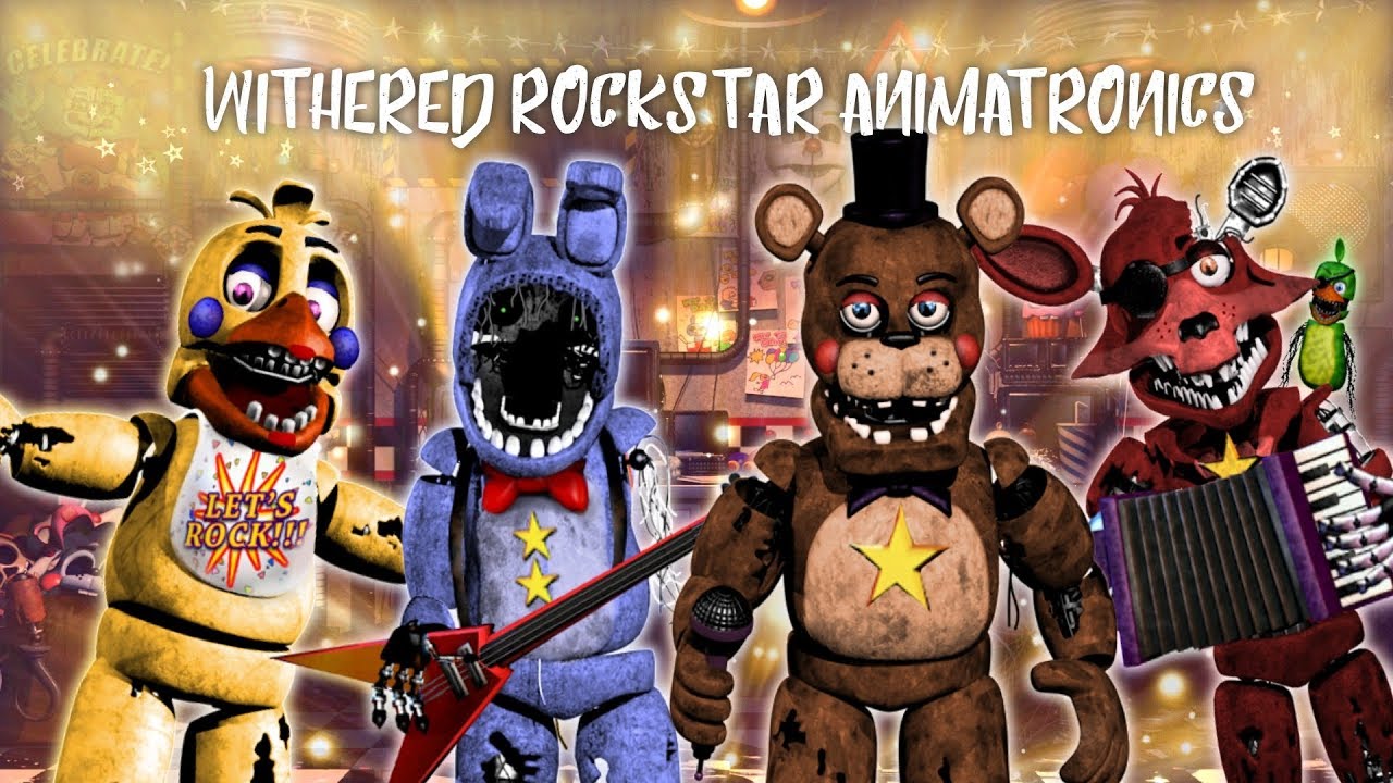 Fnaf4 Animatronics 8-bit by 133alexander on DeviantArt