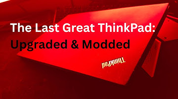 Maxing Out The Last Great Thinkpad |  Using Thinkpad T480 in 2025