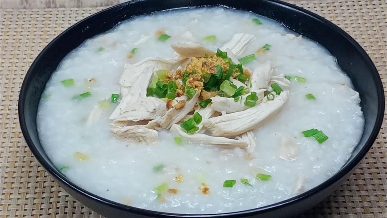 SUPER EASY AND COMFORTING CHICKEN CONGEE ... - YouTube