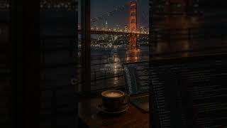 Midnight Coding — San Francisco Coffee Shop Ambience #sanfrancisco #cafemusic #cozyfocuscafe