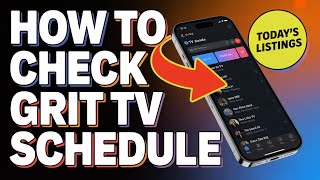 How to Check the Grit TV Schedule – Find Today’s TV Listings