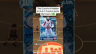 100 OVR ANDRE DRUMMOND IS A HIDDEN GOAT CARD IN NBA2K26 MYTEAM!!!|#2k #2k26 #myteam #insane #gaming