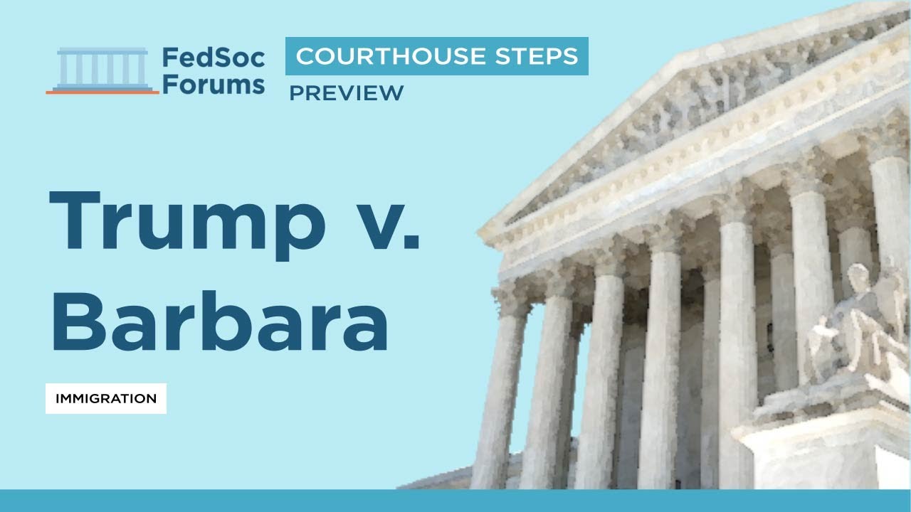 Courthouse Steps Preview: Trump v. Barbara