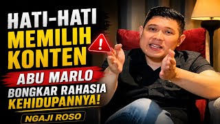 🔴ABU MARLO REVEALS HIS LIFE SECRETS - NGAJI ROSO