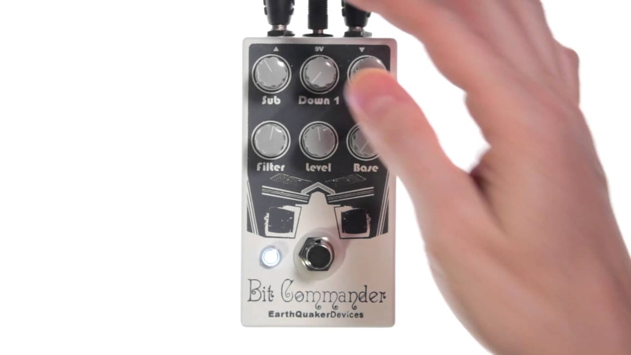 zZounds.com: EarthQuaker Devices Bit Commander Octave Synthesizer Pedal ...