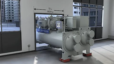 Carrier AquaEdge® 19MV Magnetic Bearing Centrifugal Chiller - Thru the Door