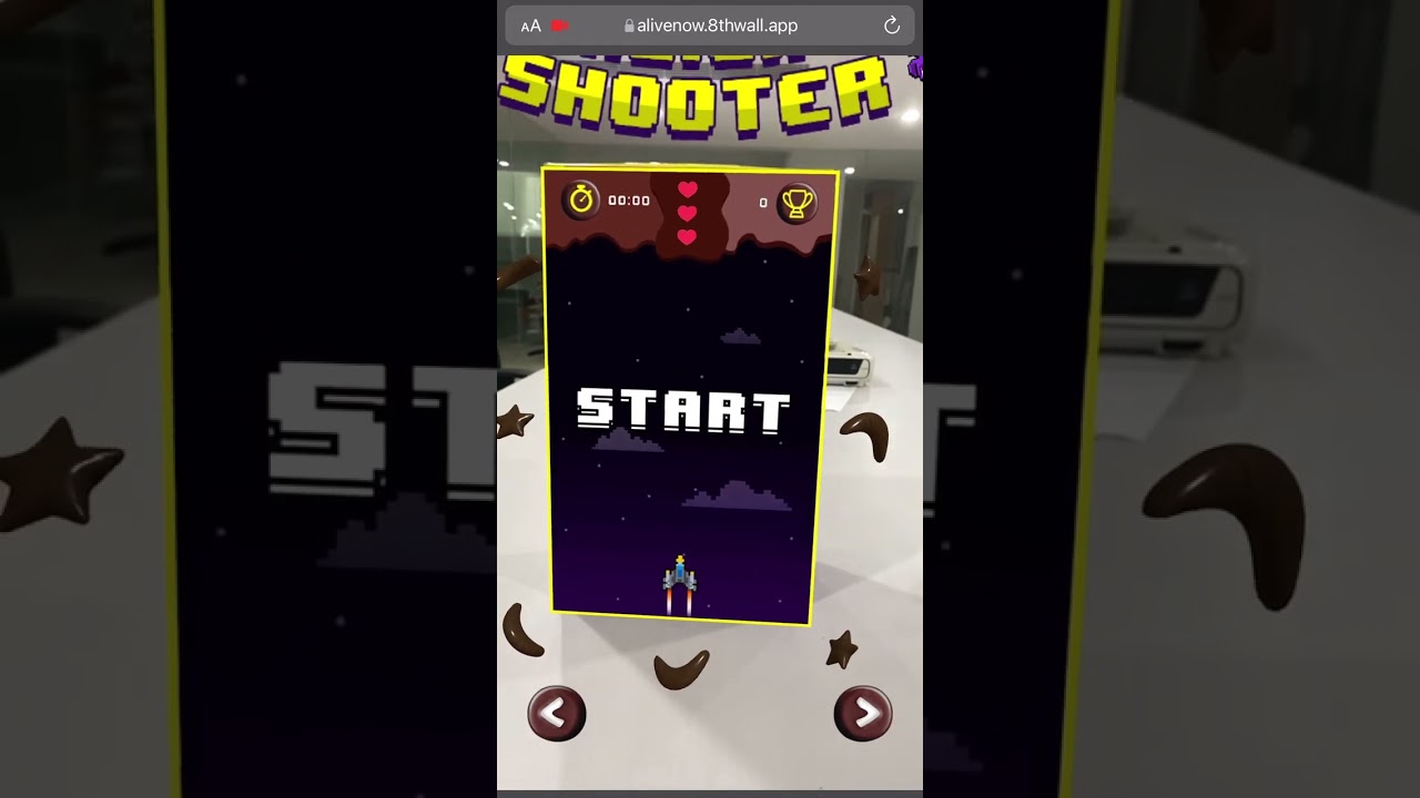 Product Packaging Activation WebAR Game