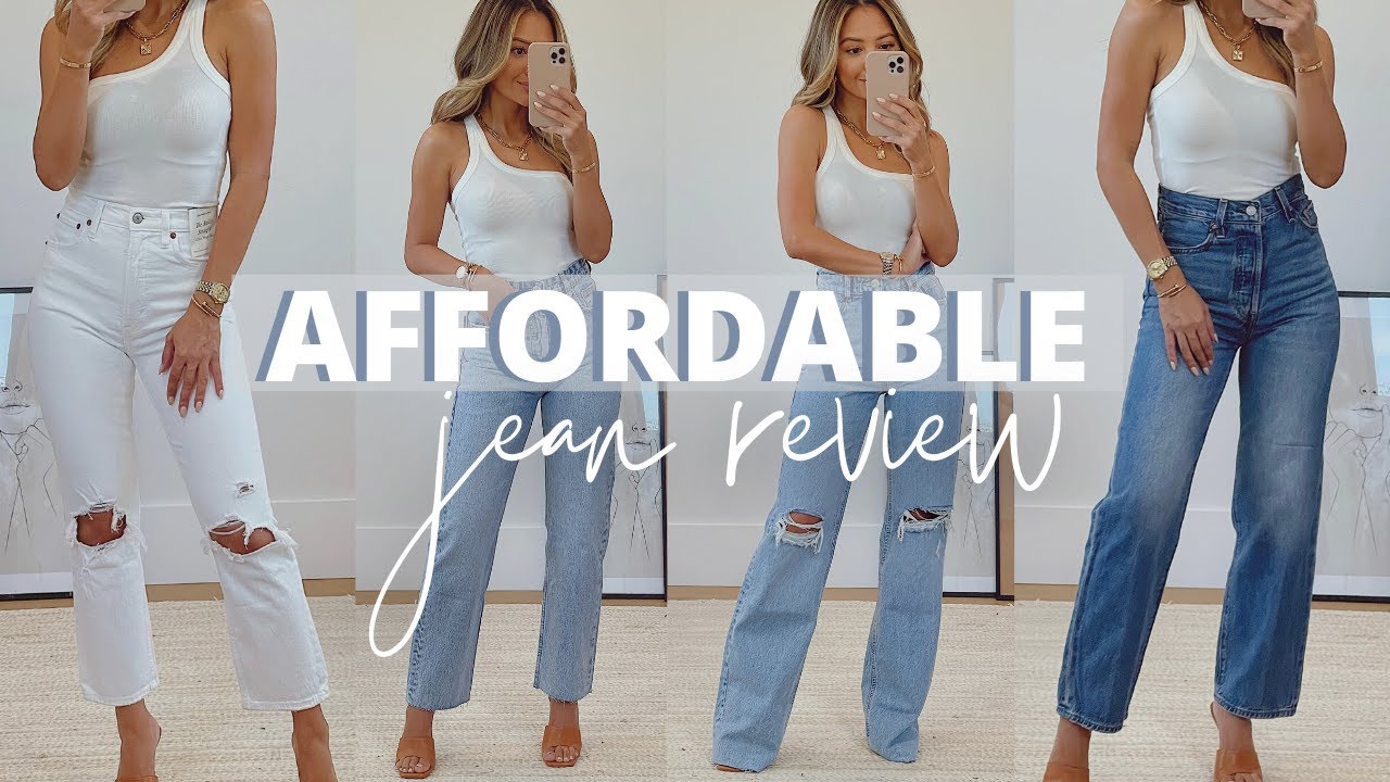 Affordable Jean Review | Zara, Abercrombie, Levi's & ASOS - YouTube