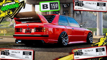 Best Engine Swap for B Tier | BMW M3 Evolution II E30 | Need For Speed Unbound