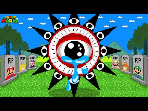 Evolution of Sprunki Mr Sun R.I.P All Mario, Luigi, Peach, Daisy, Warrio, Waluigi