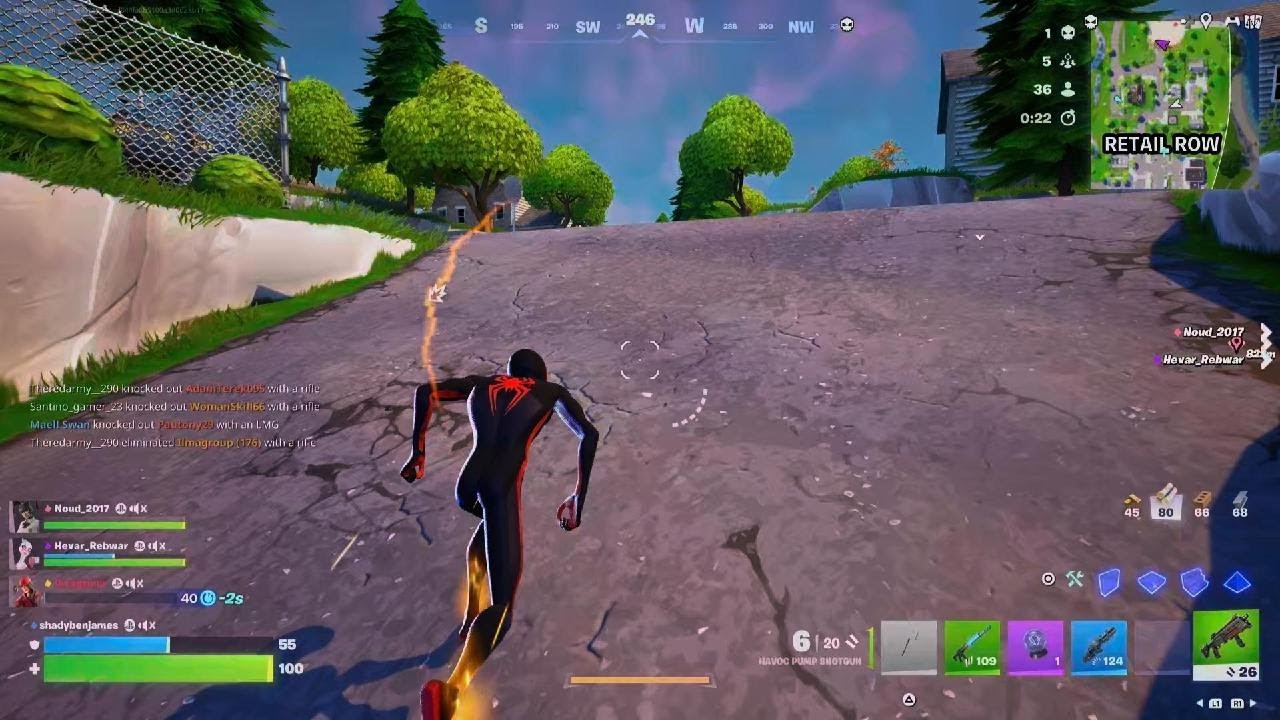 Fortnite reload teams of 8