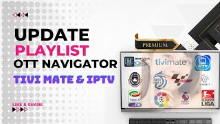 Update Playlist 🔥🔥 Ottnavigator, Tivimate dan Iptv Premium - part 58