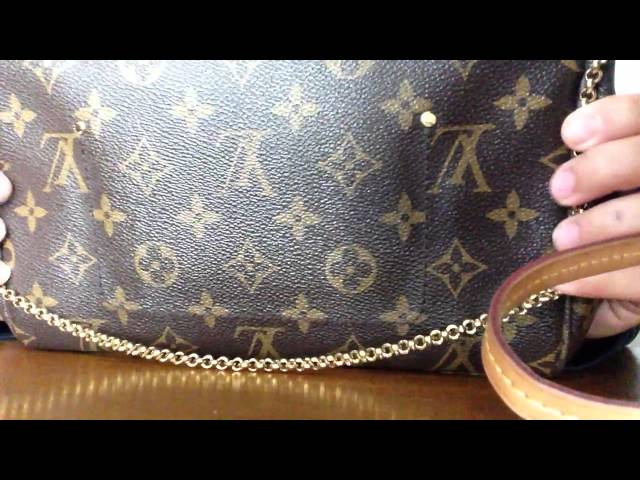 How to spot FAKE louis vuitton handbags - LV Favorite MM Dupe vs Real 