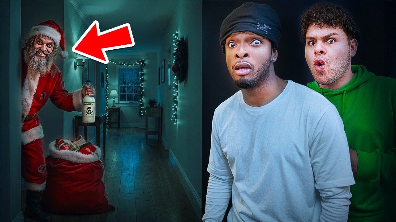 We Caught BAD Santa SNEAKING Into Our Home!