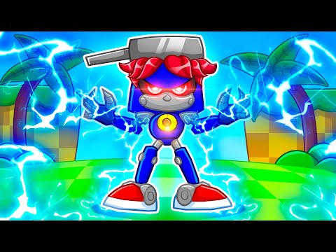 Gara Becomes METAL SONIC in Roblox!