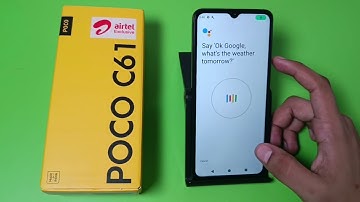 POCO C61: Activate Google Assistant - How to use Google Assistant on your phone