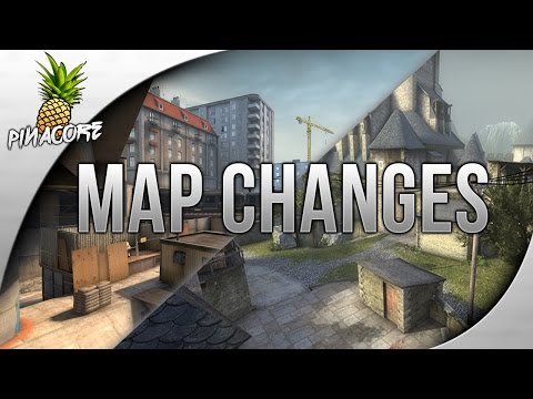 CS:GO | Cobblestone & Overpass changes.