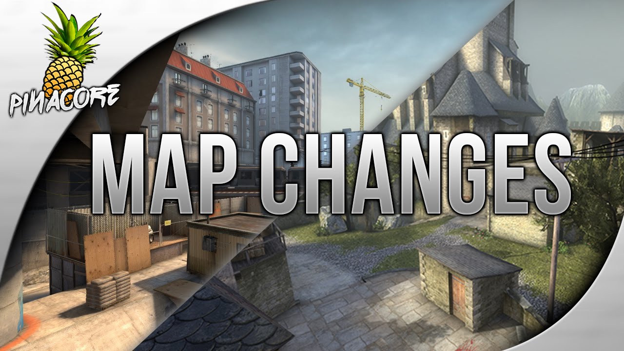 CS:GO | Cobblestone & Overpass changes.