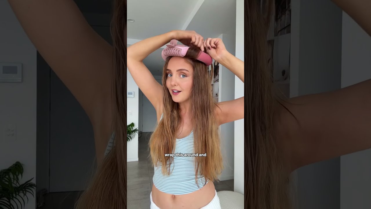  4 Heatless Curls HALO Hairstyle